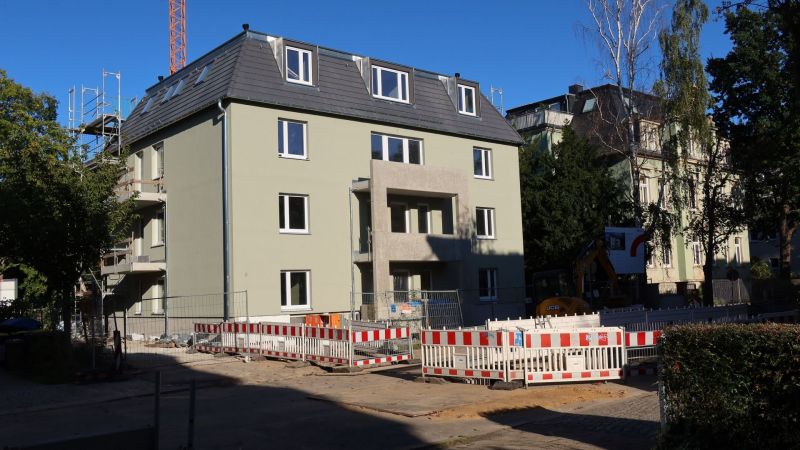 Baufortschritt WiD-Bauvorhaben Bamberger Straße