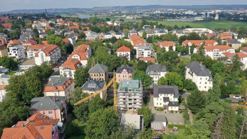 Dacharbeiten Bauvorhaben Ockerwitzer Straße