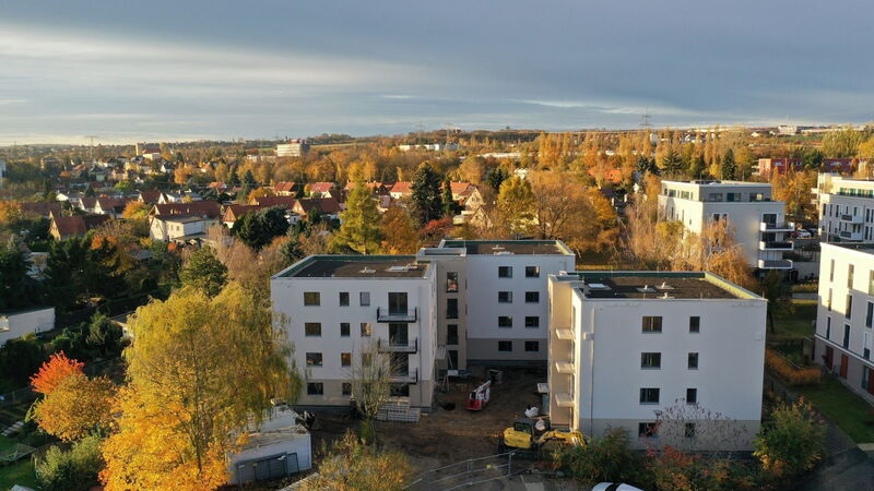 Baufortschritt WiD-Bauvorhaben Thymianweg