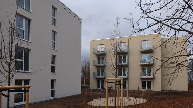 Baufortschritt (Innenausbau) WiD-Bauvorhaben Bulgakowstraße