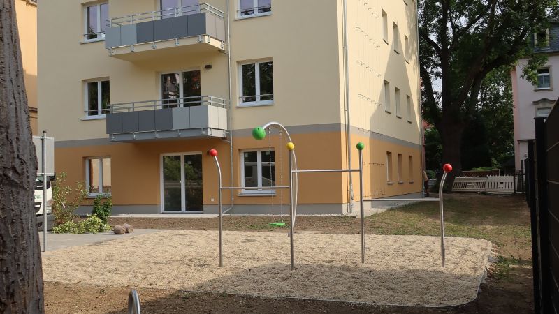 Baufortschritt WiD-Bauvorhaben Ockerwitzer Straße