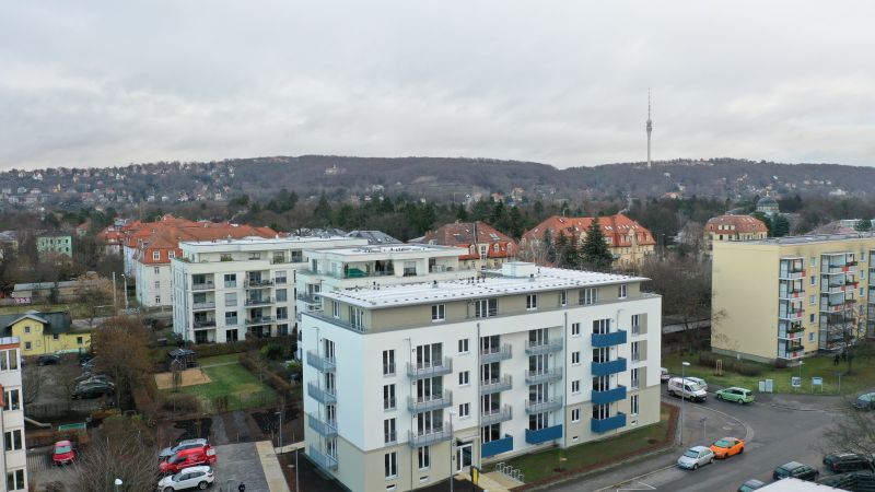 Baufortschritt WiD-Bauvorhaben Kipsdorfer Straße