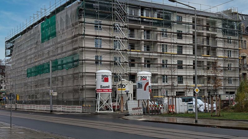 Baufortschritt WiD-Bauvorhaben Schäferstraße