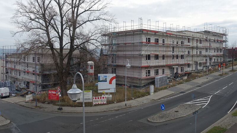 Baufortschritt Nickerner Weg