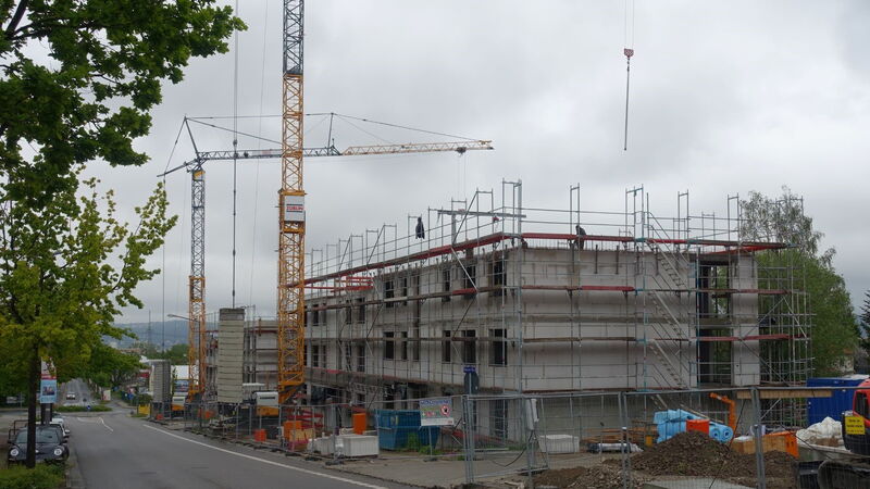 Baufortschritt Nickerner Weg