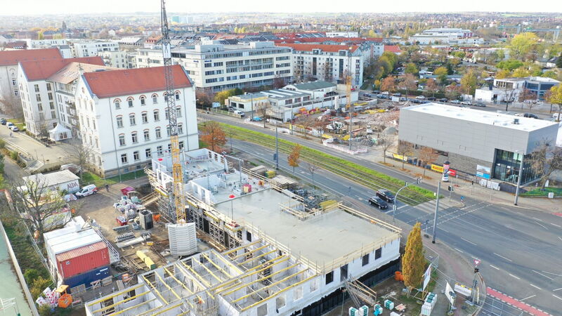 Rohbauarbeiten 1. Etage Fröbelstraße