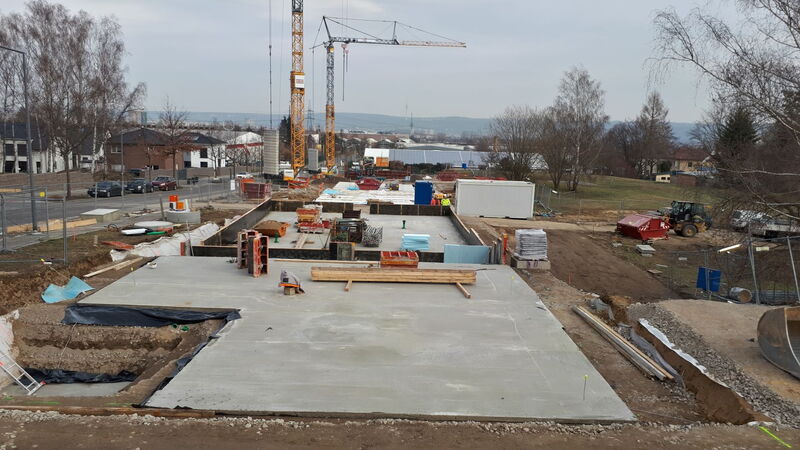 Baufortschritt Nickerner Weg