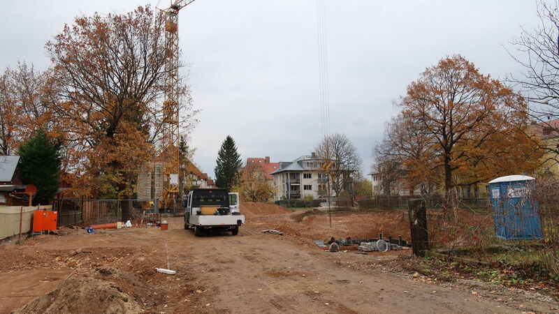 Erdarbeiten Lugaer Straße 3d,3e