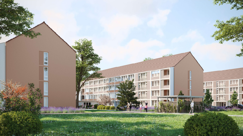 Visualisierung Gret-Palucca-Straße