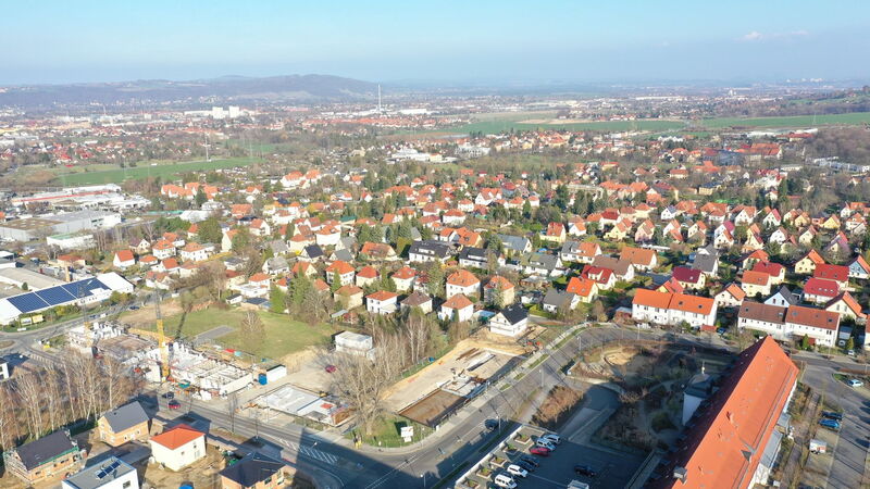 Baufortschritt Nickerner Weg