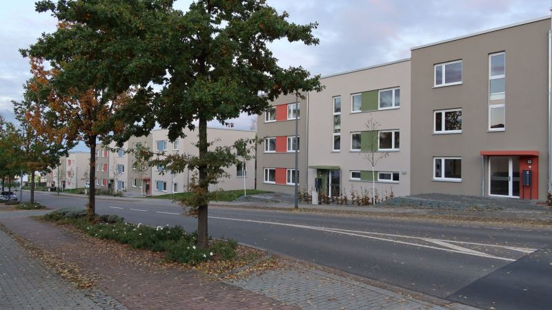 Gebäude A bis C fertiggestellt