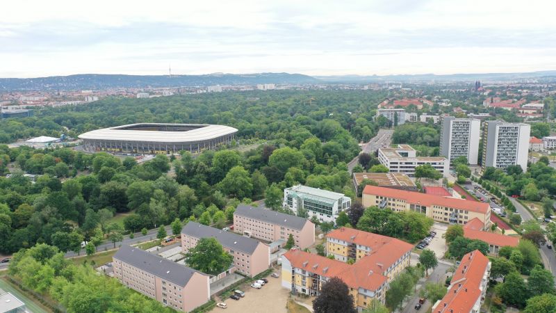 Baufortschritt WiD-Sanierungsvorhaben Gret-Palucca-Straße