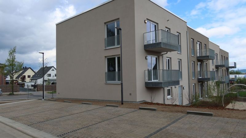 Fertigstellung Haus A - Gartenansicht