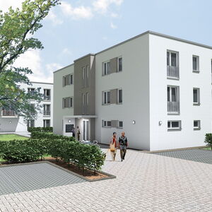 Visualisierung Lugaer Straße 3d,3e
