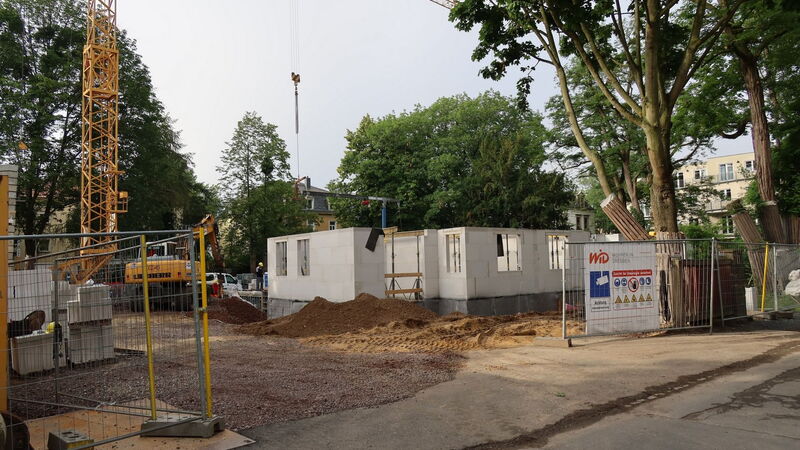Rohbau Erdgeschoss Jüngststraße