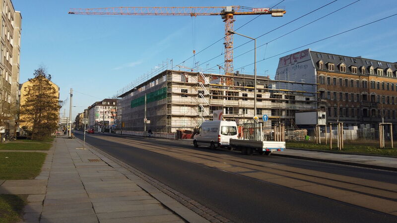 Rohbauarbeiten und Fenstereinbau Schäferstraße