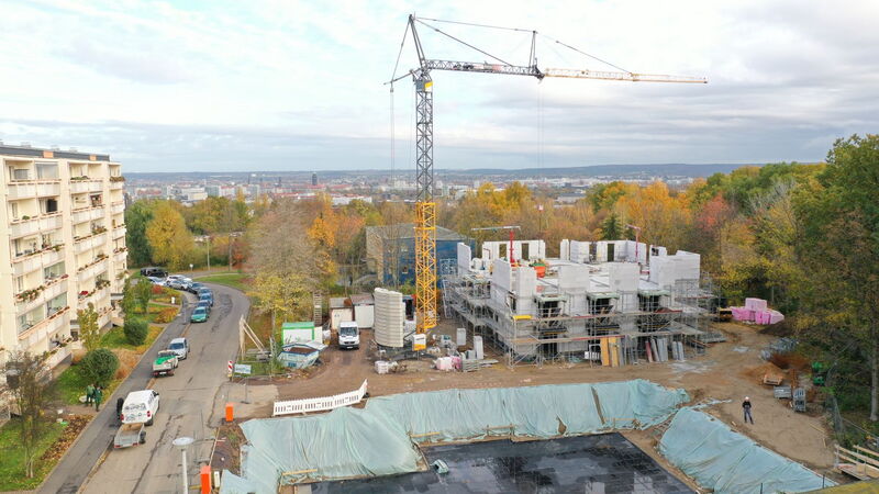 Tiefbau- und Rohbauarbeiten Bulgakowstraße