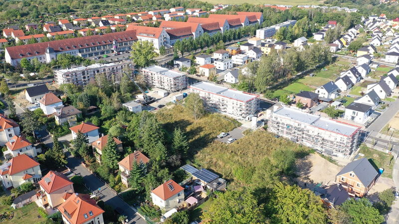 Baufortschritt Nickerner Weg