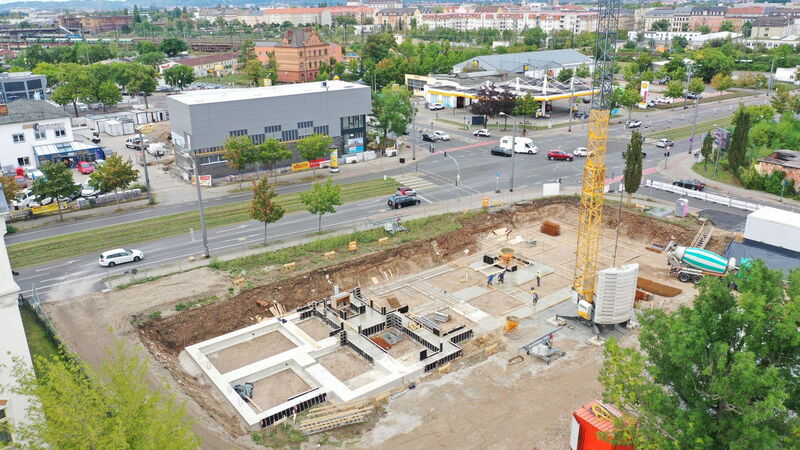 Erd- und Tiefbauarbeiten / Fundament Fröbelstraße