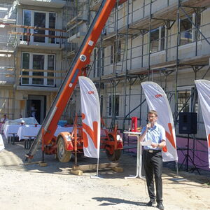 Richtfest Ulmenstraße 16