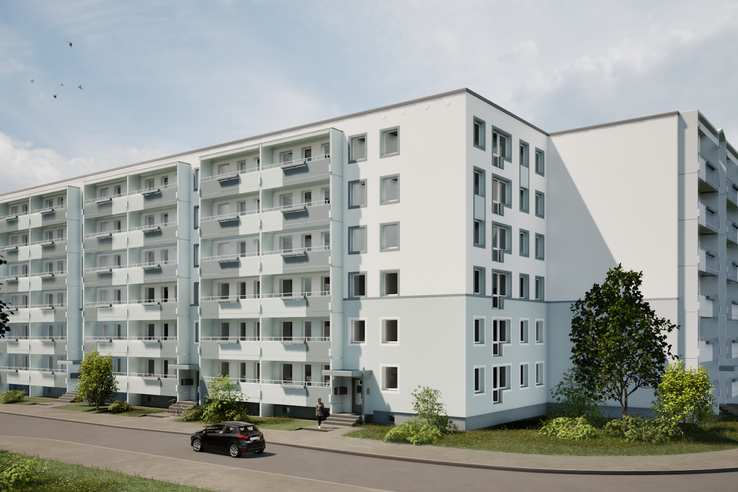 sanierte 4-Zimmer-Wohnung im Spreewald-Quartier - WBS Typ pMW notwendig