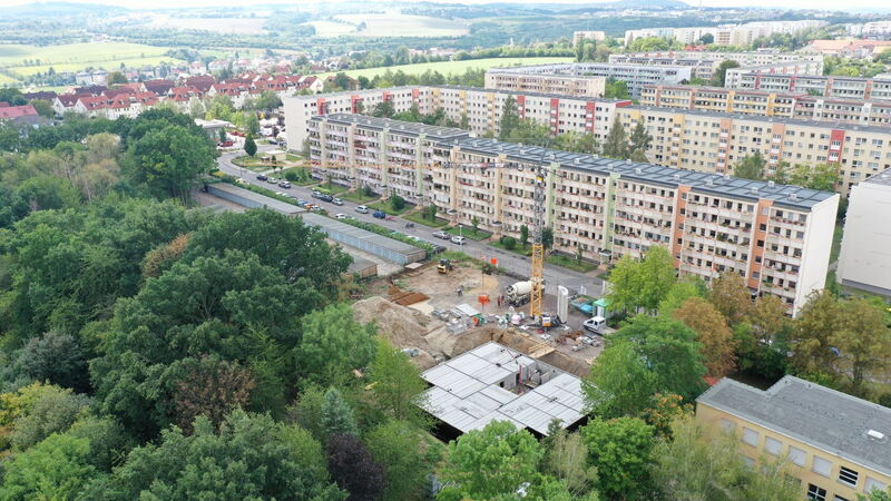 Stellen Kellerwände Haus A Bulgakowstraße