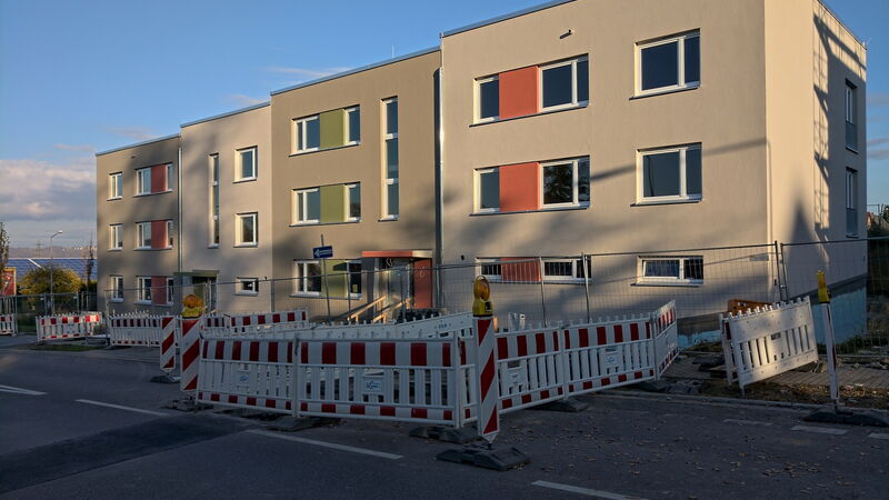 Baufortschritt Nickerner Weg